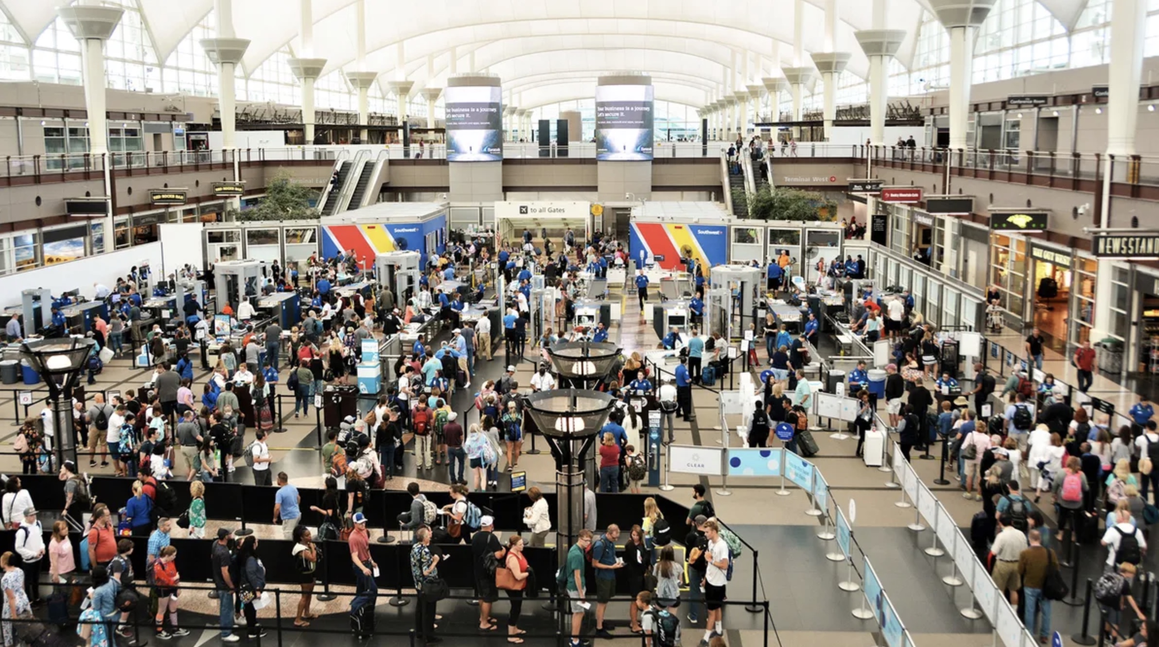 Most people have never been on an airplane