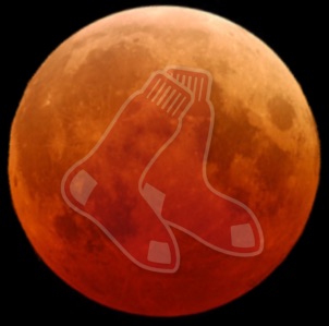 A Red Moon for The Red Sox
