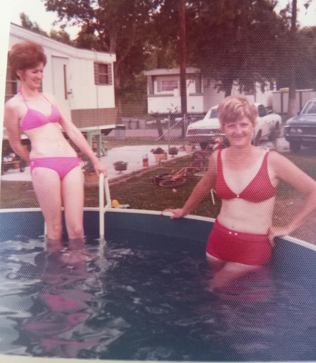 Relaxing in the Pool