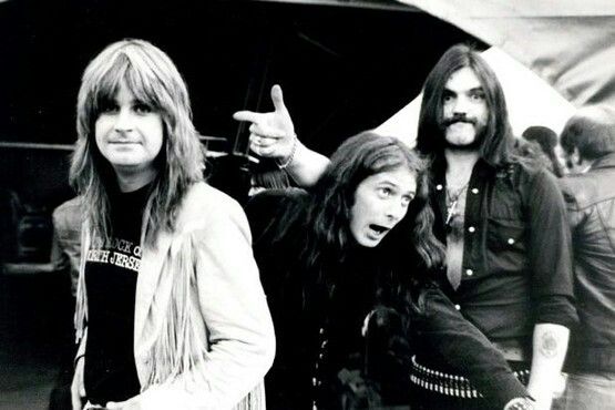 With Ozzy in the late '70s.