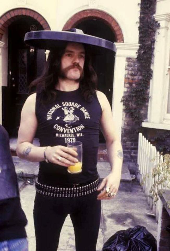 Lemmy being "trashy" - 1979