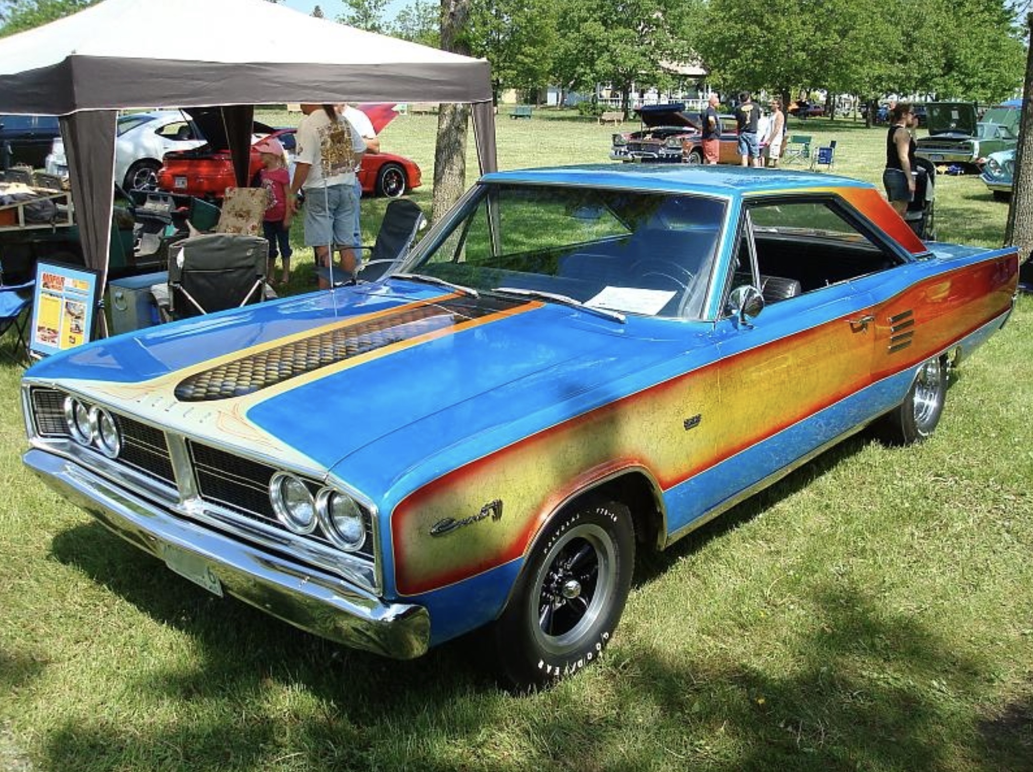 22 Photos Of Crazy 1970s Muscle Car Paint Jobs