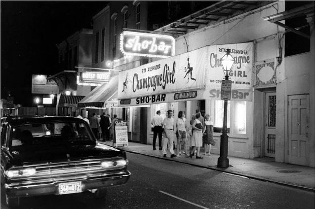 Sho Bar on Bourbon St. in New Orleans - 1960's