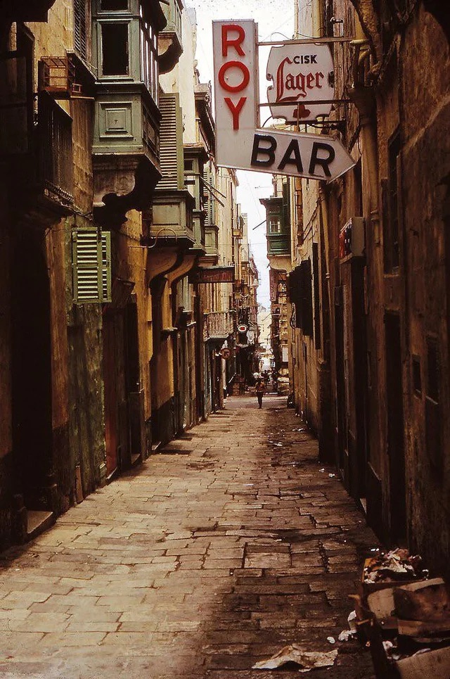 The Roy Bar in Valletta, Malta - 1967