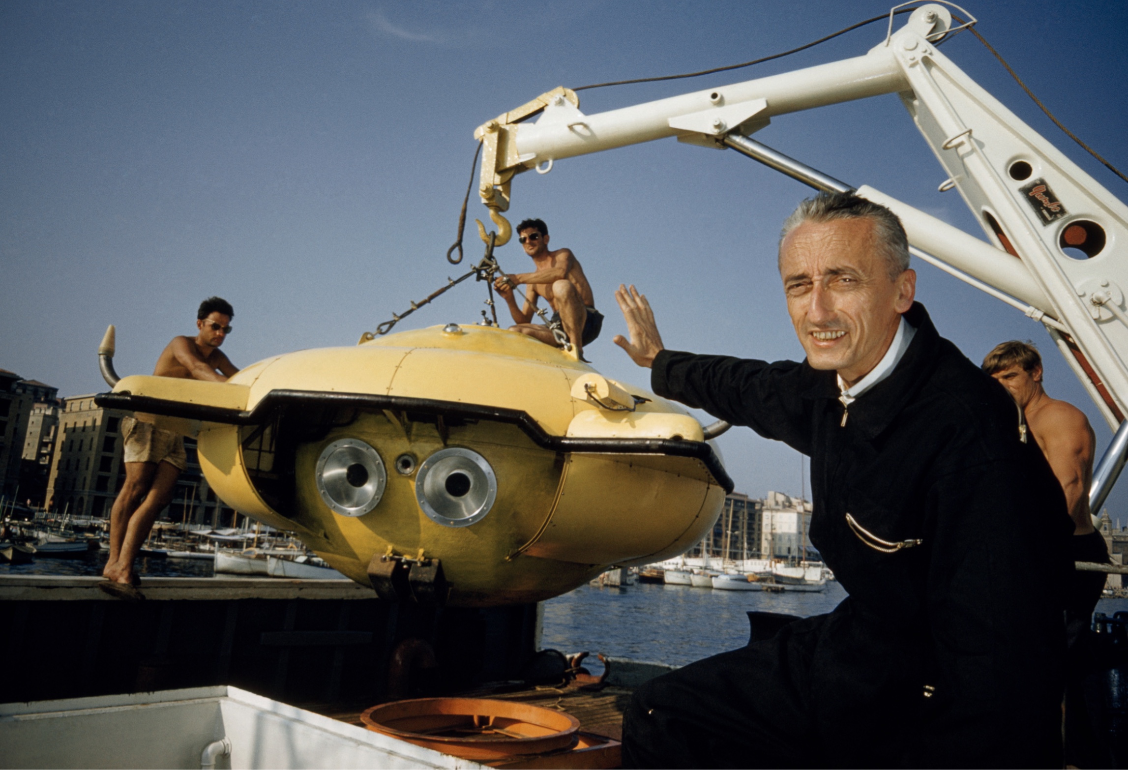22 Red Cap Photos Remembering Jacques Cousteau