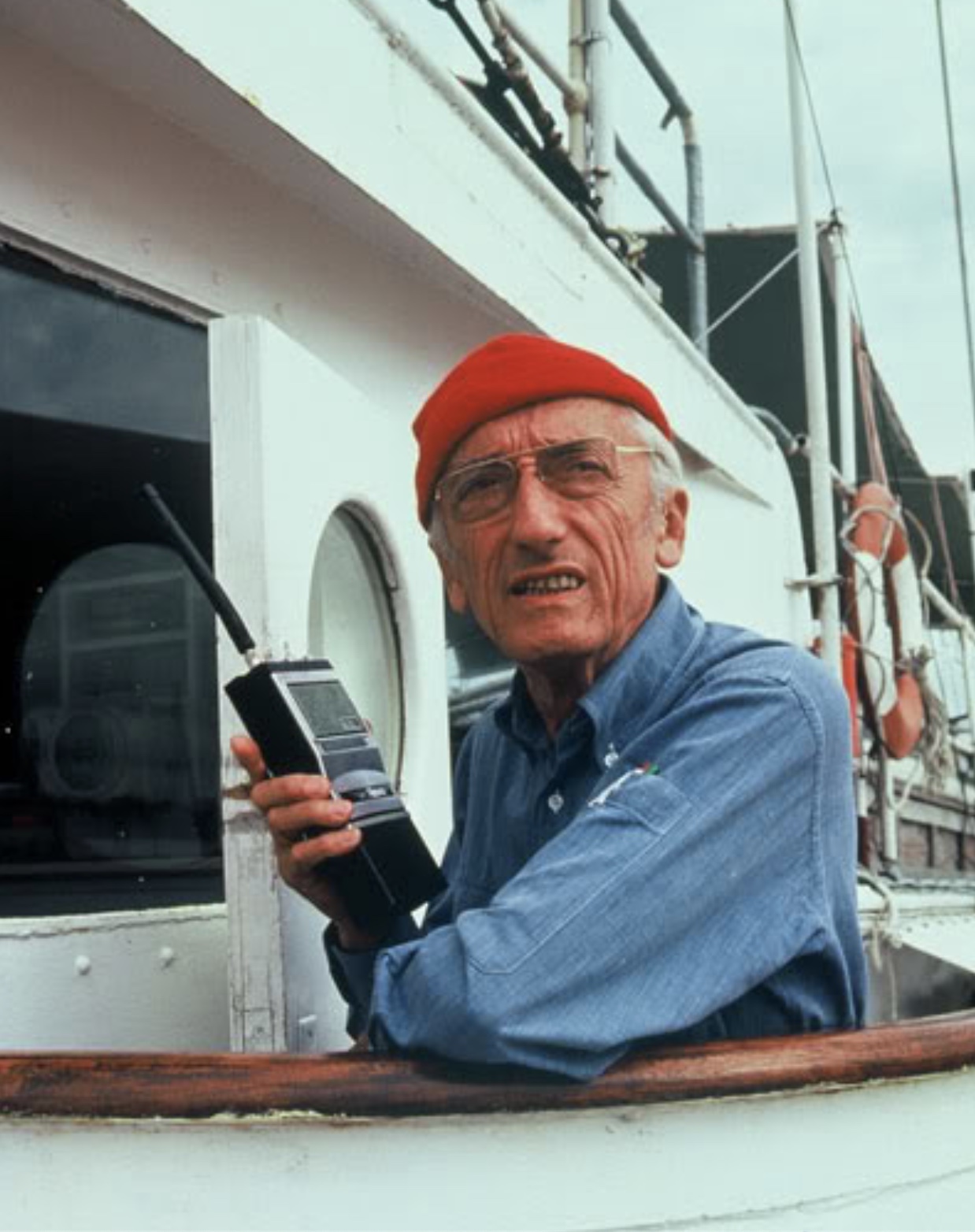 22 Red Cap Photos Remembering Jacques Cousteau