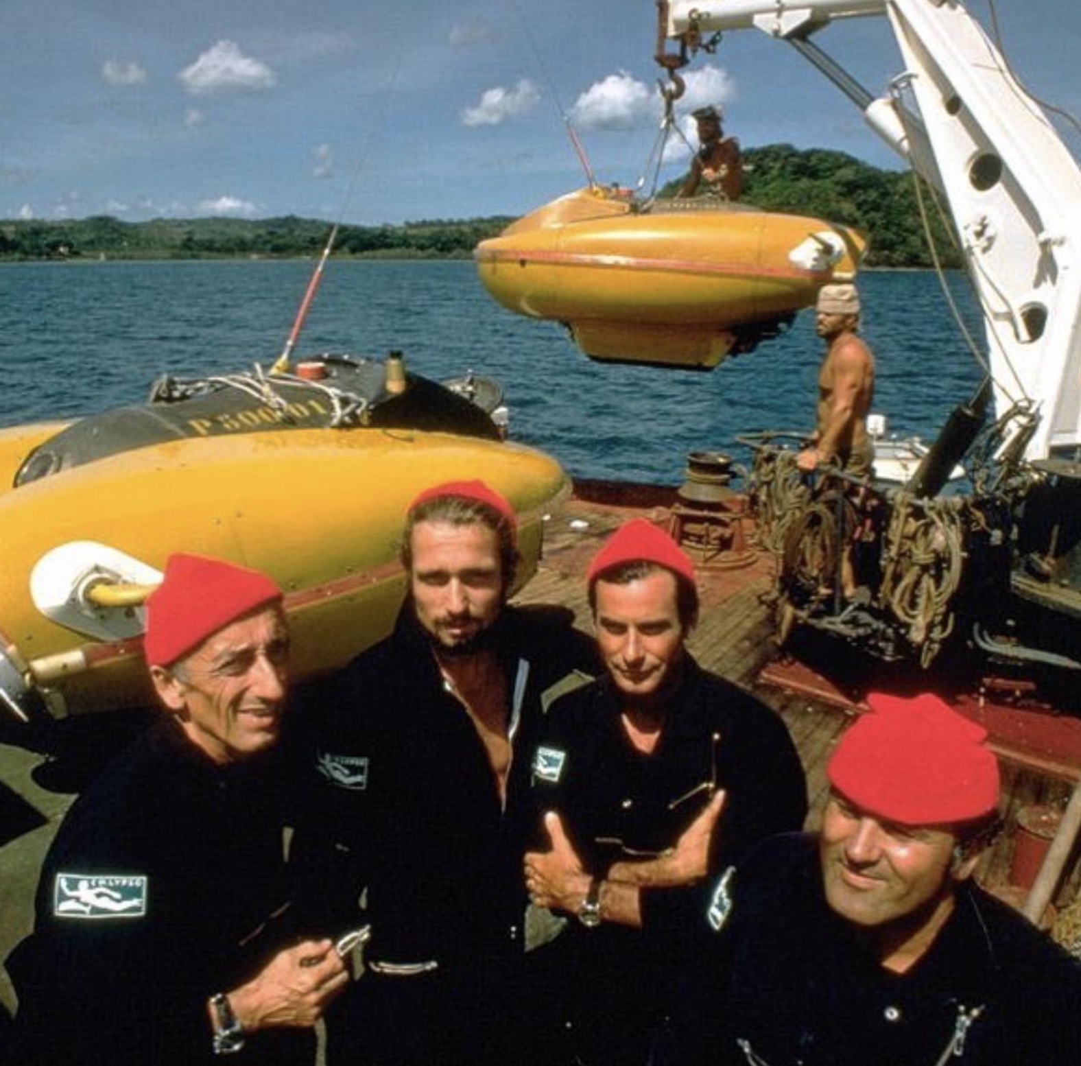 22 Red Cap Photos Remembering Jacques Cousteau
