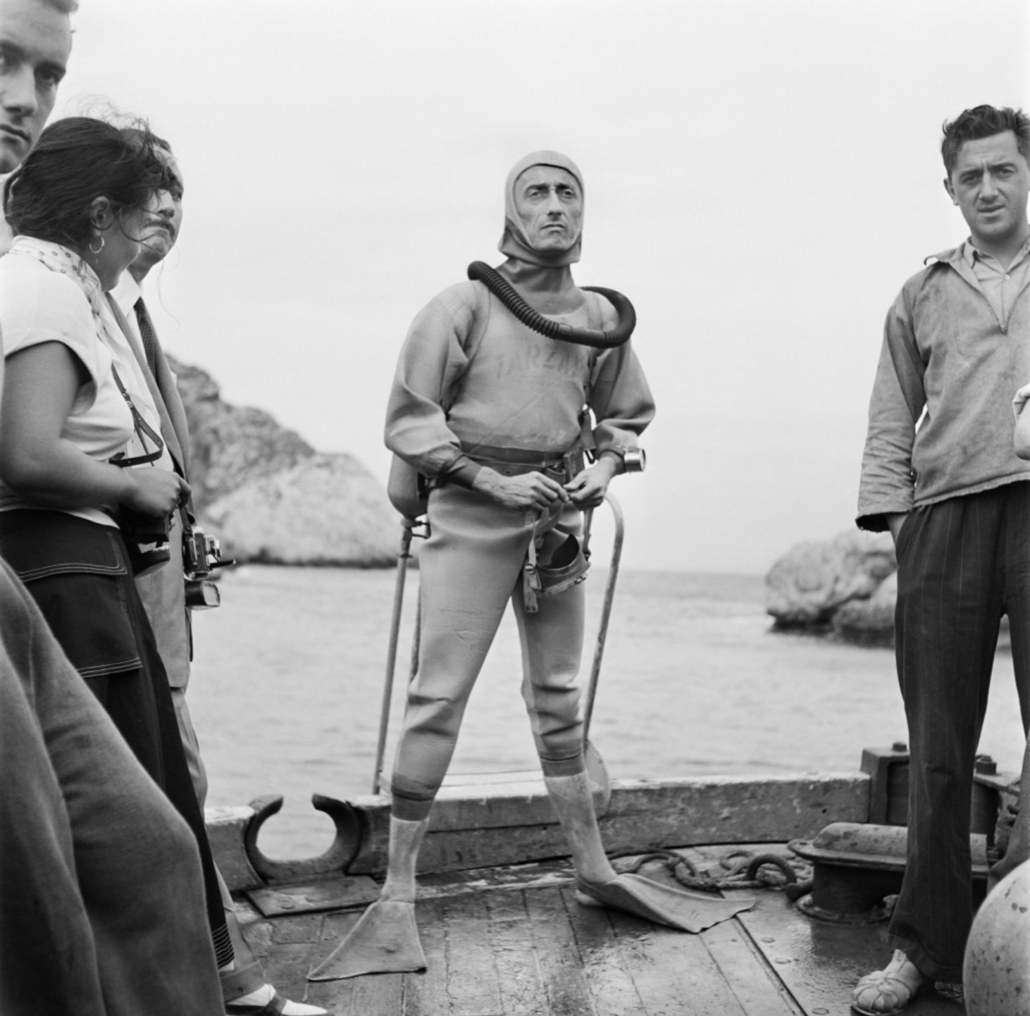 22 Red Cap Photos Remembering Jacques Cousteau
