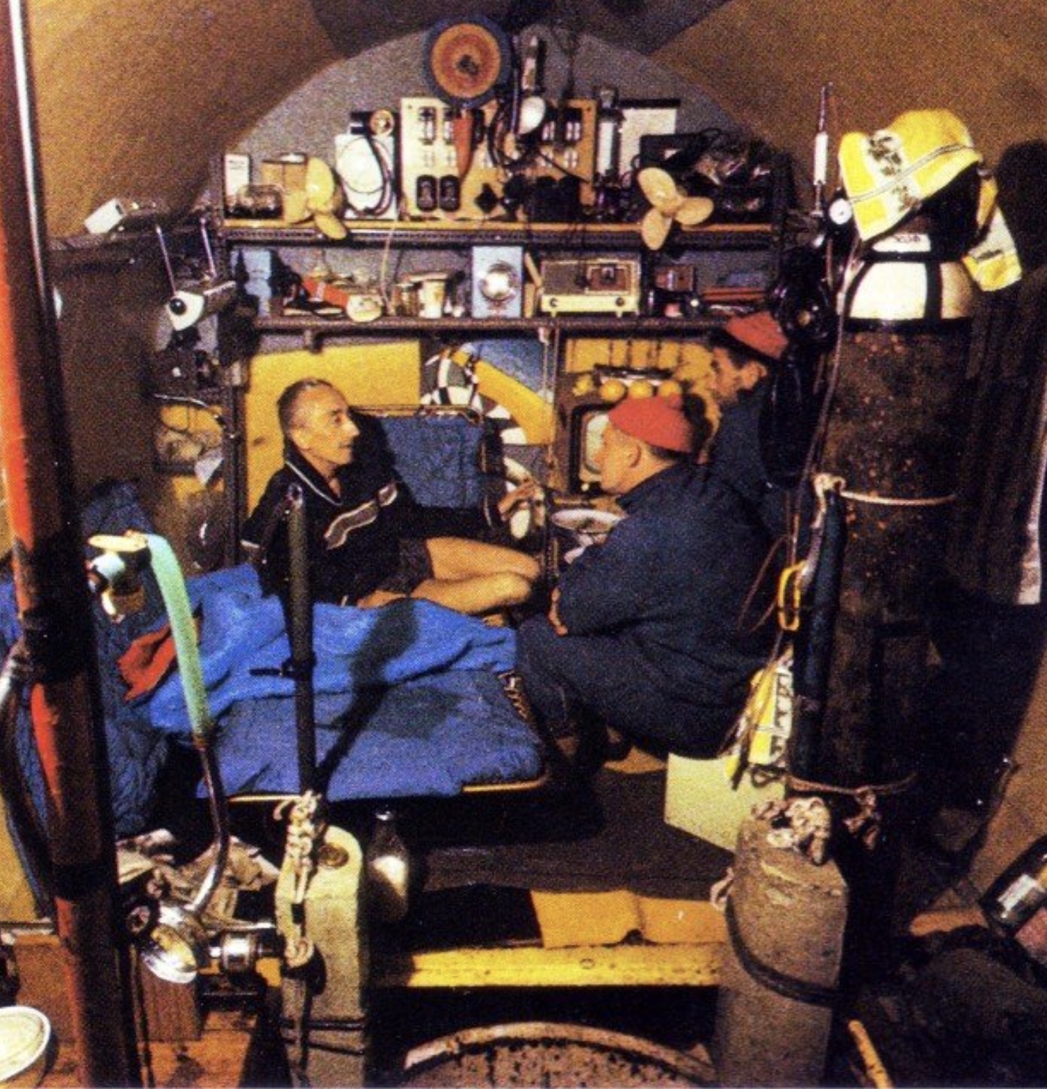 22 Red Cap Photos Remembering Jacques Cousteau