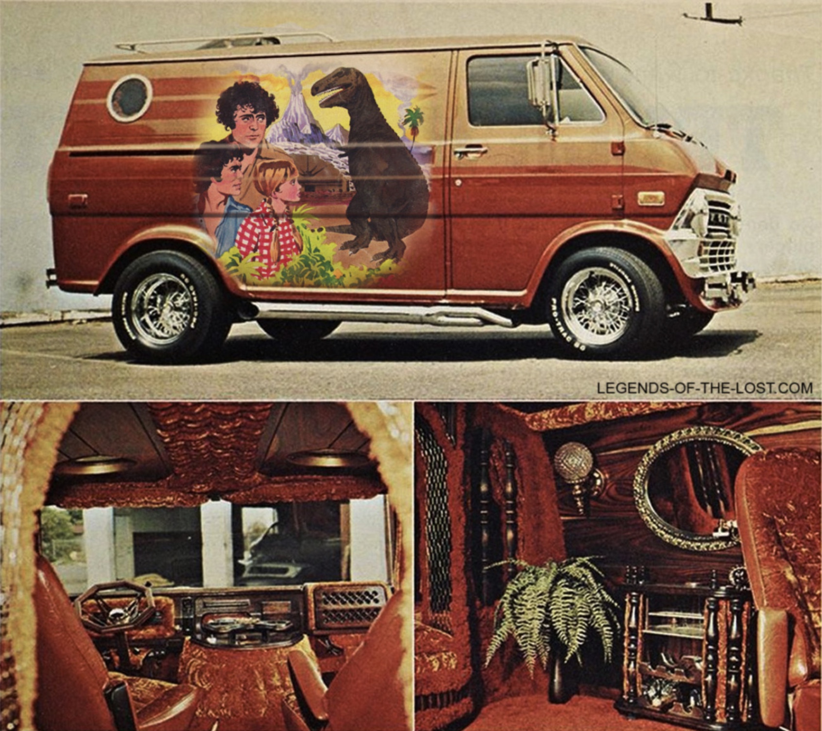 22 Photos Of Crazy 1970's Custom Van Paint Jobs