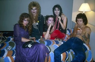 Bon Scott's hotel room shenanigans in the late '70s.