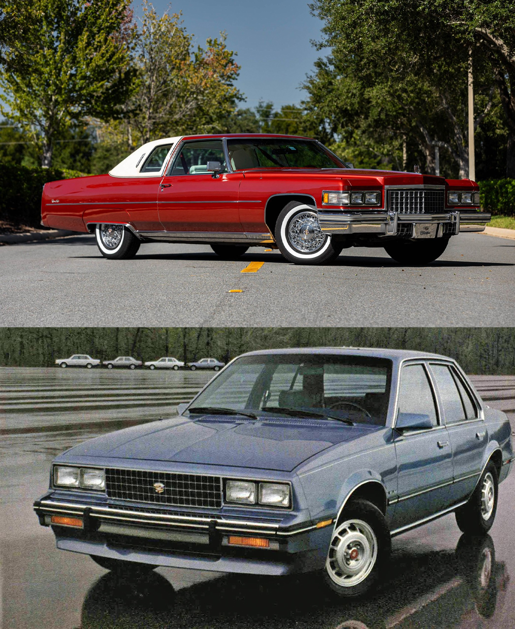 Cadillac Coupe de Ville vs Cadillac Cimarron