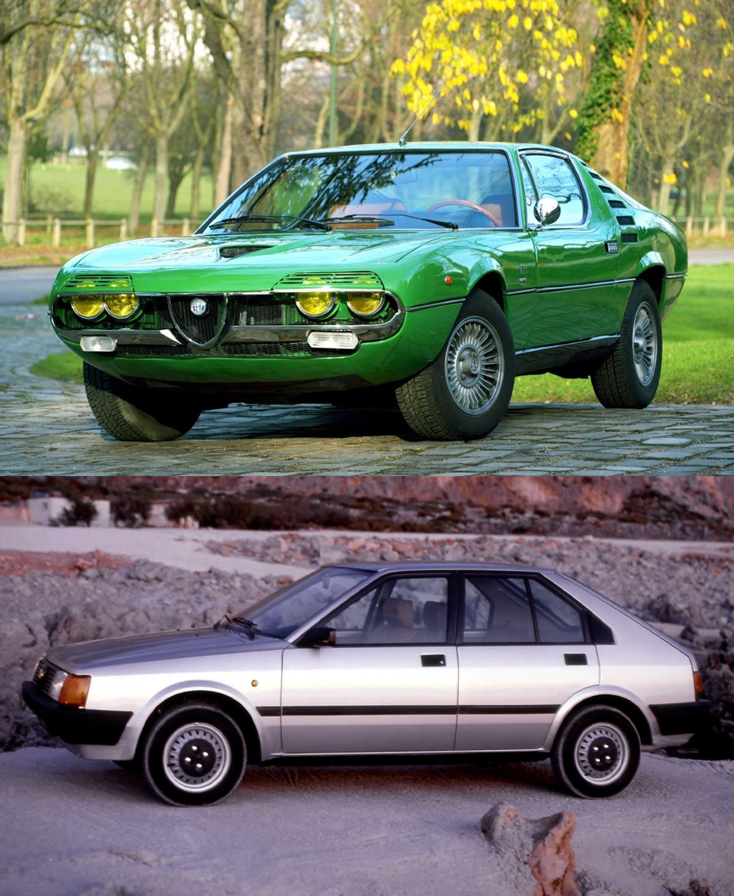 Alfa Romeo Montreal vs Alfa Romeo Arna