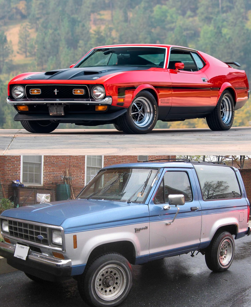 Ford Mustang vs Ford Bronco II