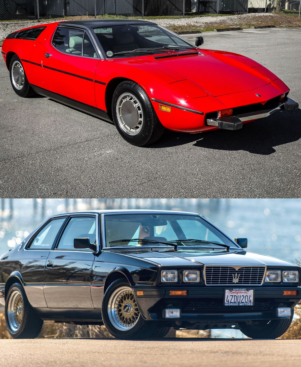 Maserati Bora vs Maserati Biturbo