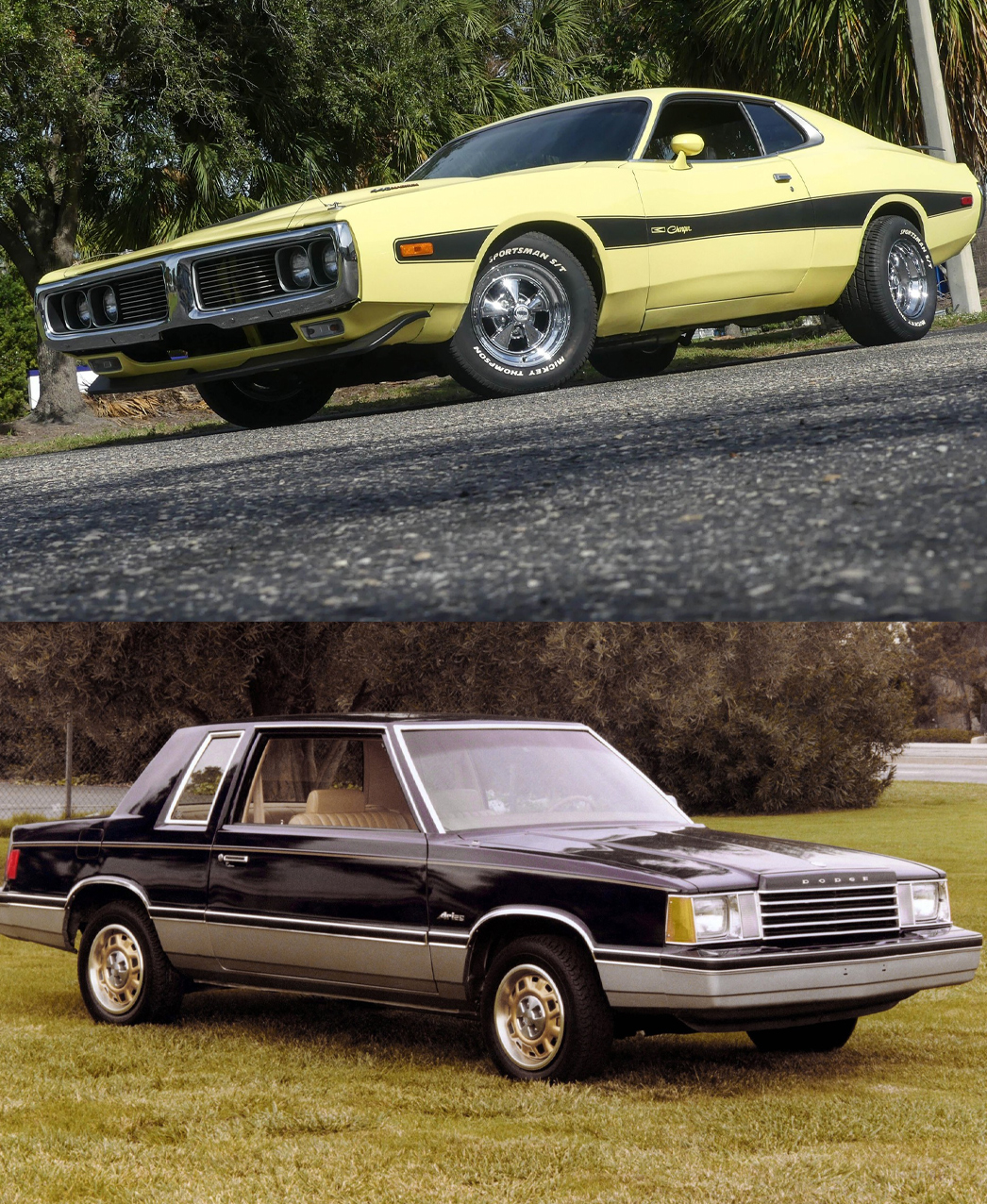 Dodge Charger vs Dodge Aries
