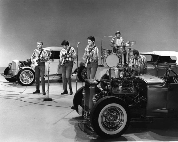 The Beach Boys performing “I Get Around” on Ed Sullivan in 1964.