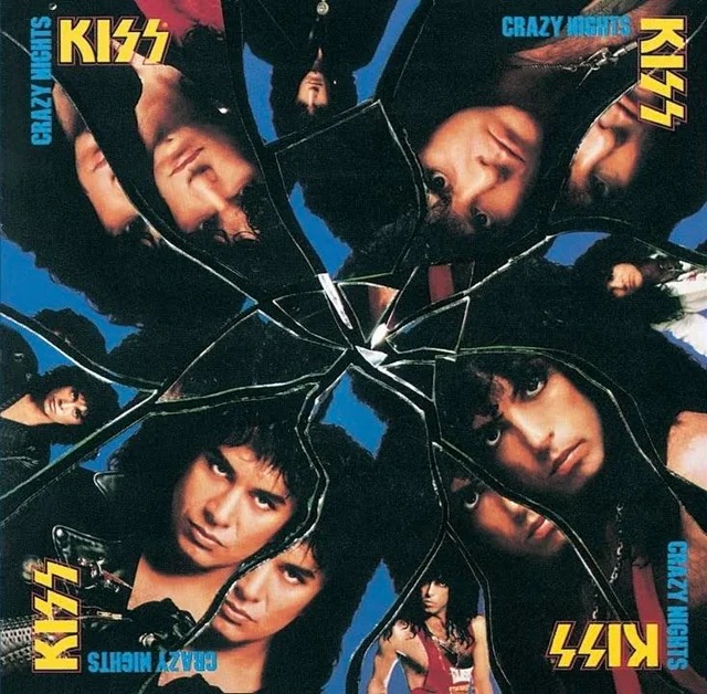 The "Crazy Nights" Album Cover