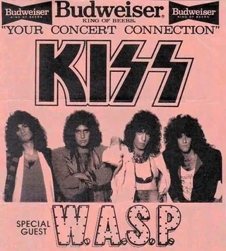 Poster For A Show in Puerto Rico - 1986