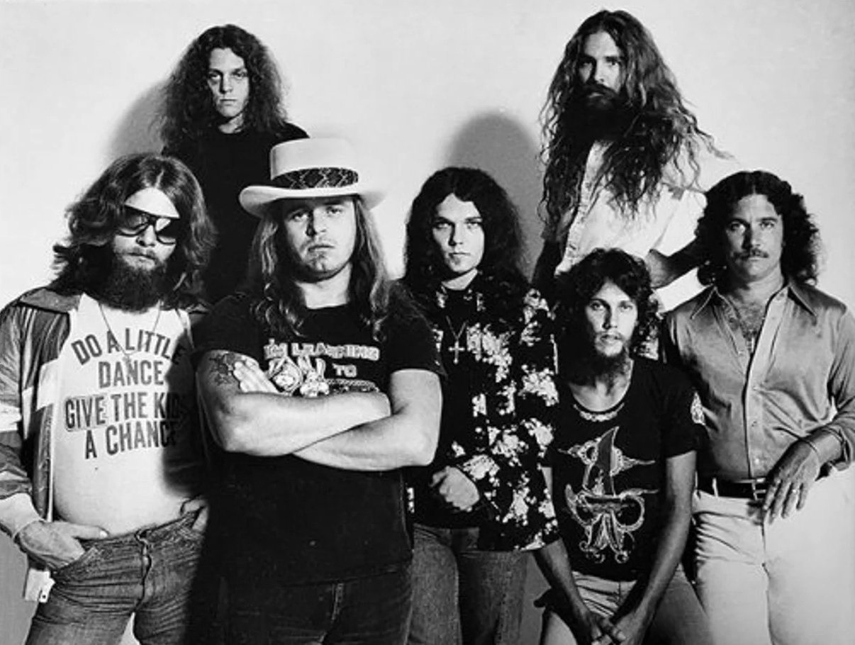 Lynyrd Skynyrd in 1977