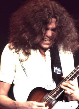 Allen Collins Rocking Out in 1975.
