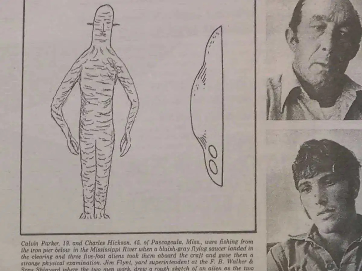 Calvin Parker and Charles Hickson's Abduction - Oct. 11, 1973