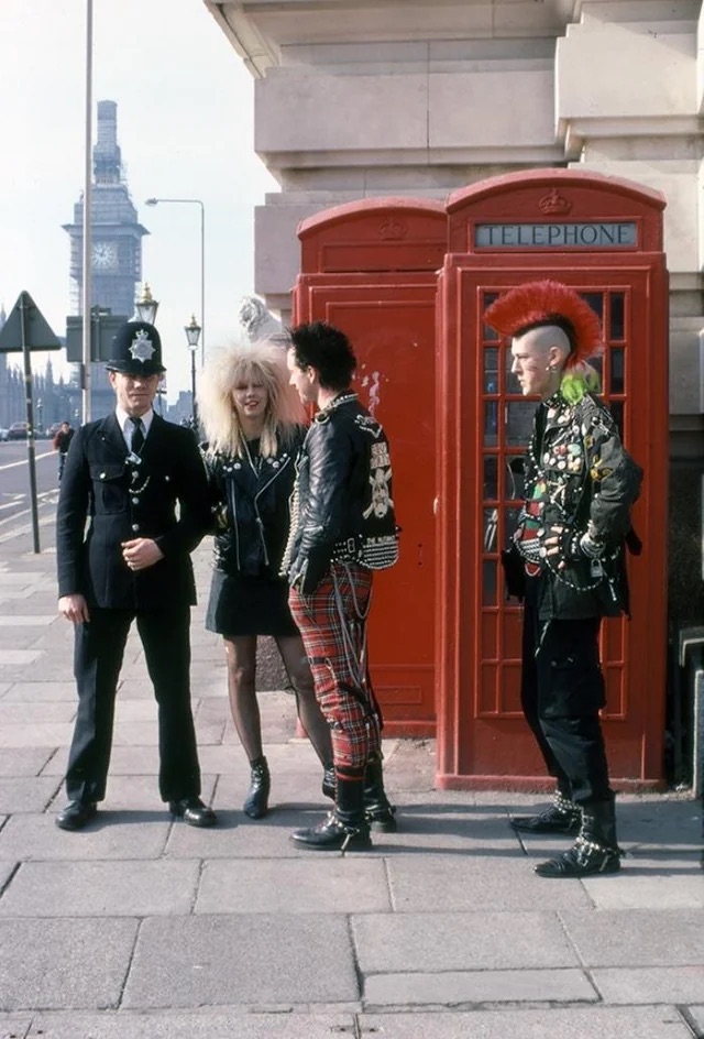 Punks in London, England - 1980