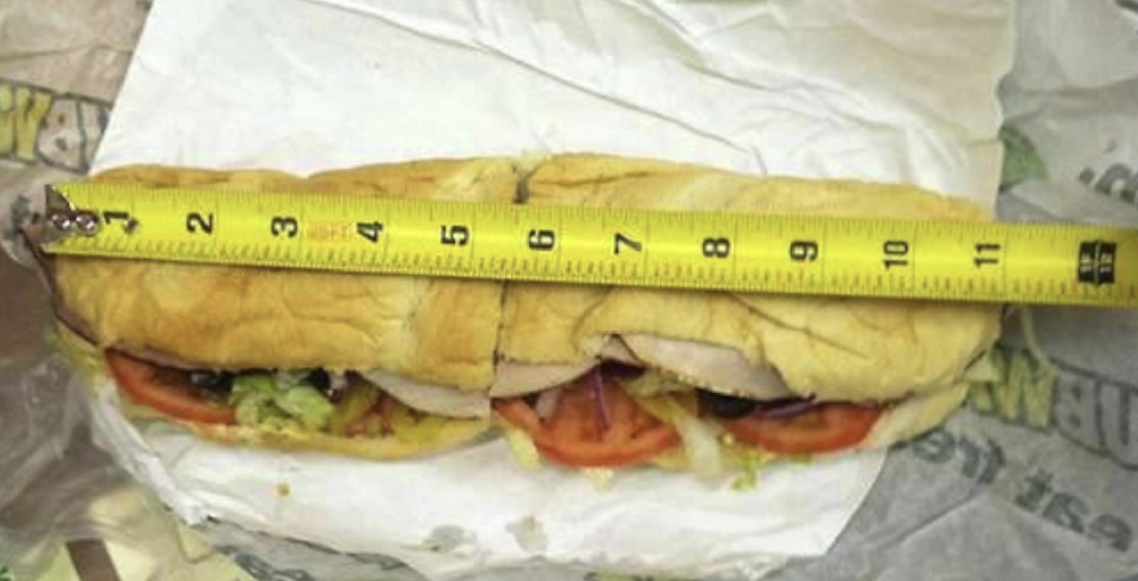 Five dollar eleven inch long