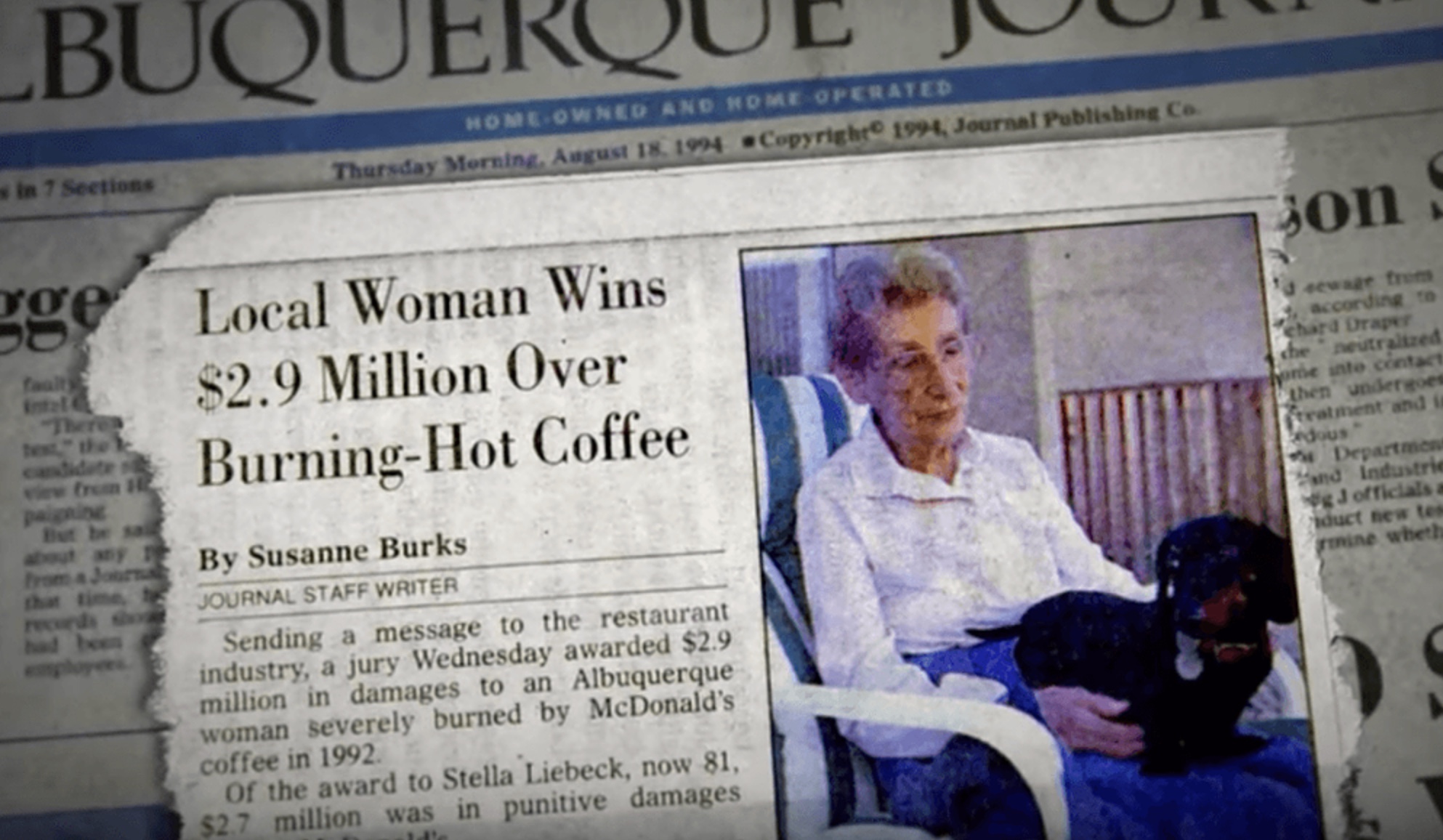 The classic hot coffee lawsuit actually wasn’t that ridiculous