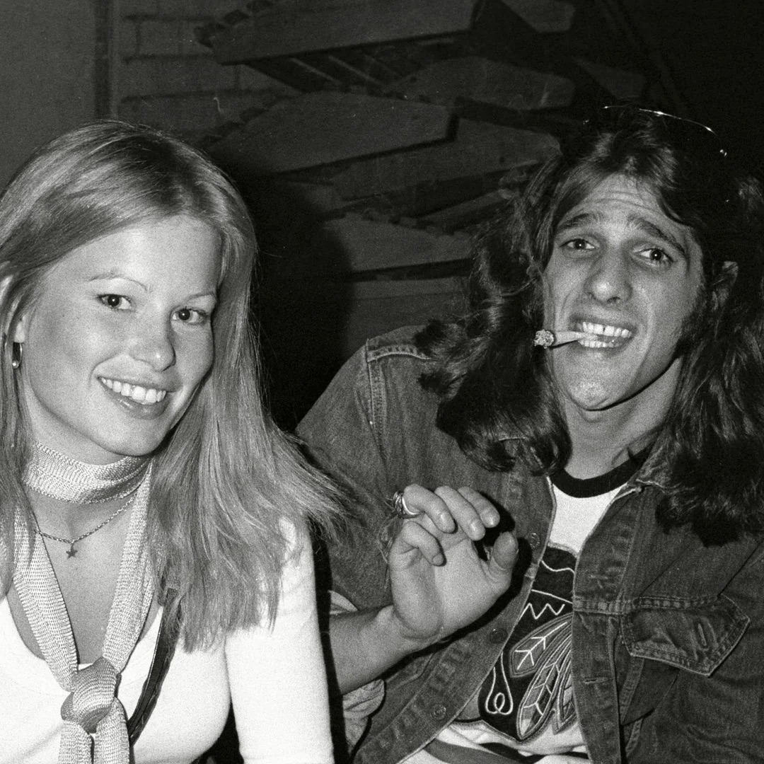 Glenn Frey and playmate Lynn Schiller in 1975.