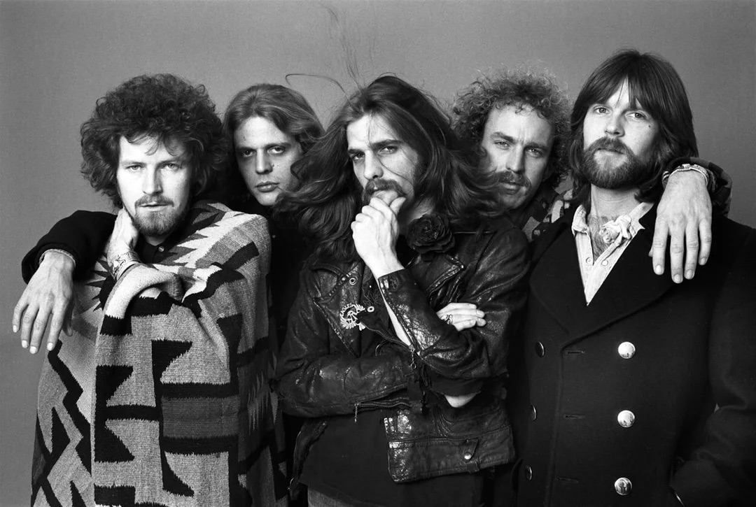 An iconic band shot in 1975.