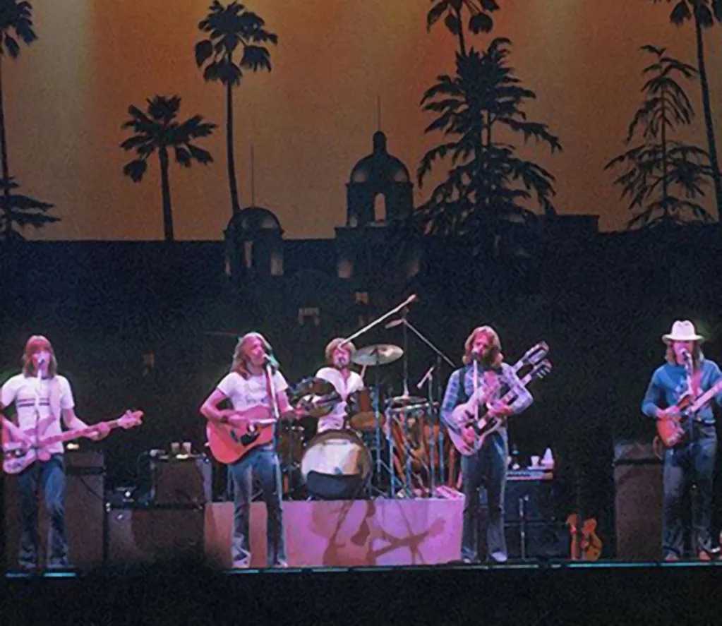 Performing at Wembley Stadium - April 1977