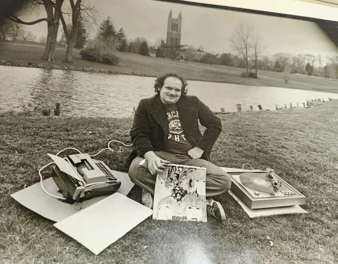 Riverside with portable technology in 1978