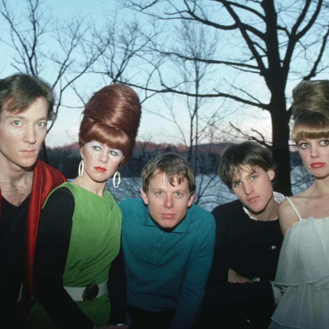 An early photo of The B-52s - 1978
