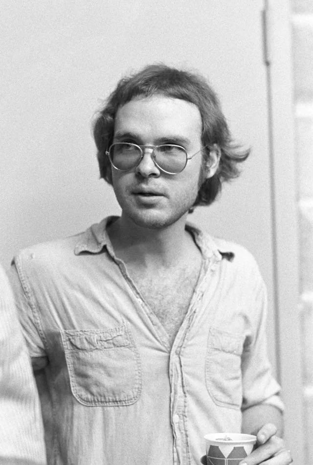 A beardless Billy Gibbons Backstage at The Omni in Atlanta, Georgia - 1973