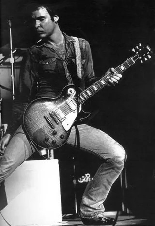 A soulful moment from beardless Billy Gibbons - 1970
