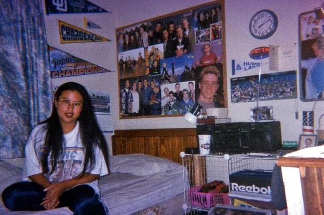 A massive NSYNC fan in the late '90s.
