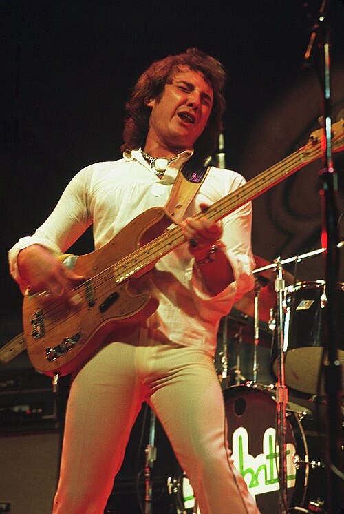 Tony Stevens feeling it in 1973.