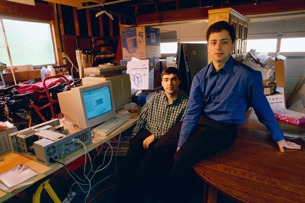Larry Page and Sergey Brin