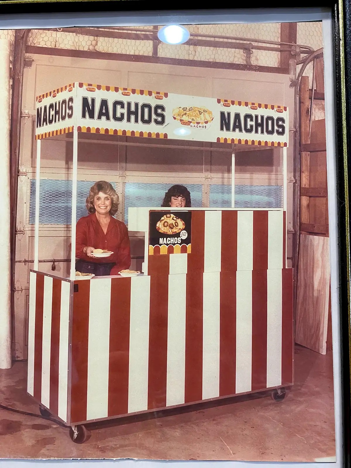 Nacho Cheese Sauce gave us “Ballpark Nachos” in 1976.