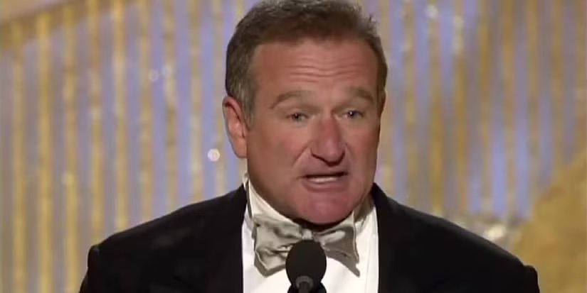 Accepting His Cecil B. DeMille Award