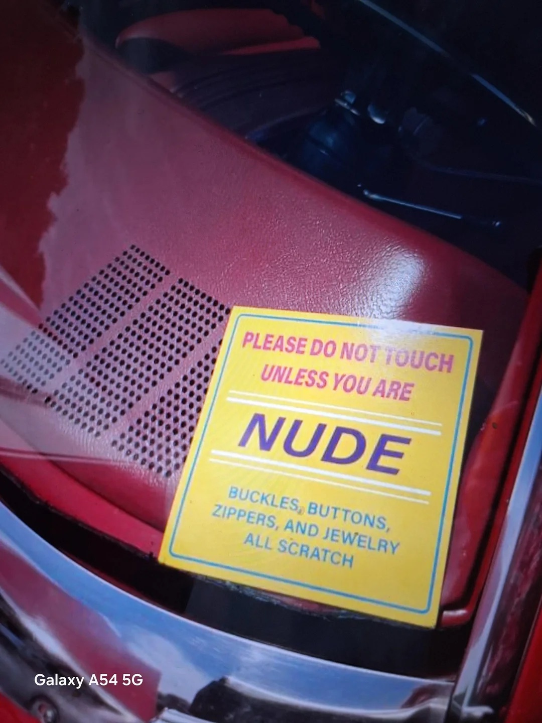 Hear that, you spiked-belted punks?