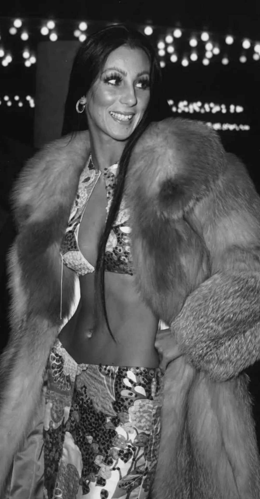 Cher at the 1973 Golden Globes.