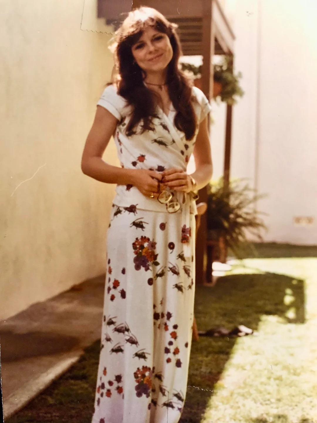 A long summer dress in 1973