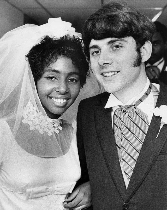 Roger and Berta Mills becoming Mississippi's First legally married interracial Couple - August 3, 1970