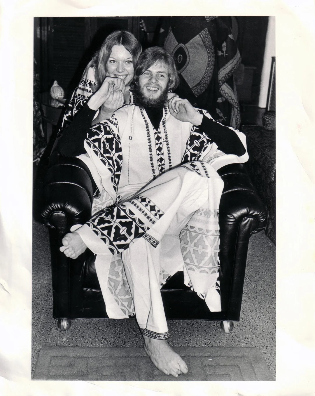 Interesting Wedding Day Garb in 1970