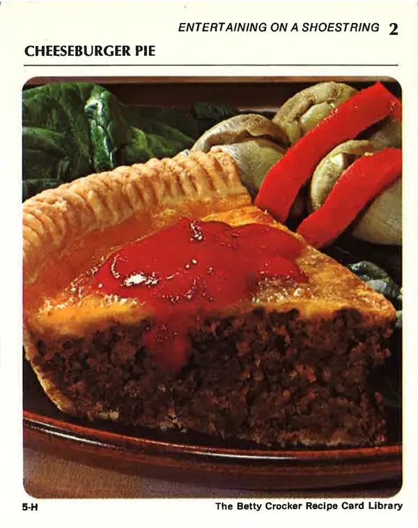 Cheeseburger Pie