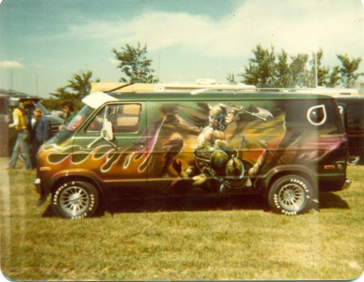 Axe-Wielding Warriors Amongst The Flames