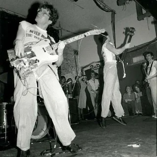 Rockin' out in 1978.