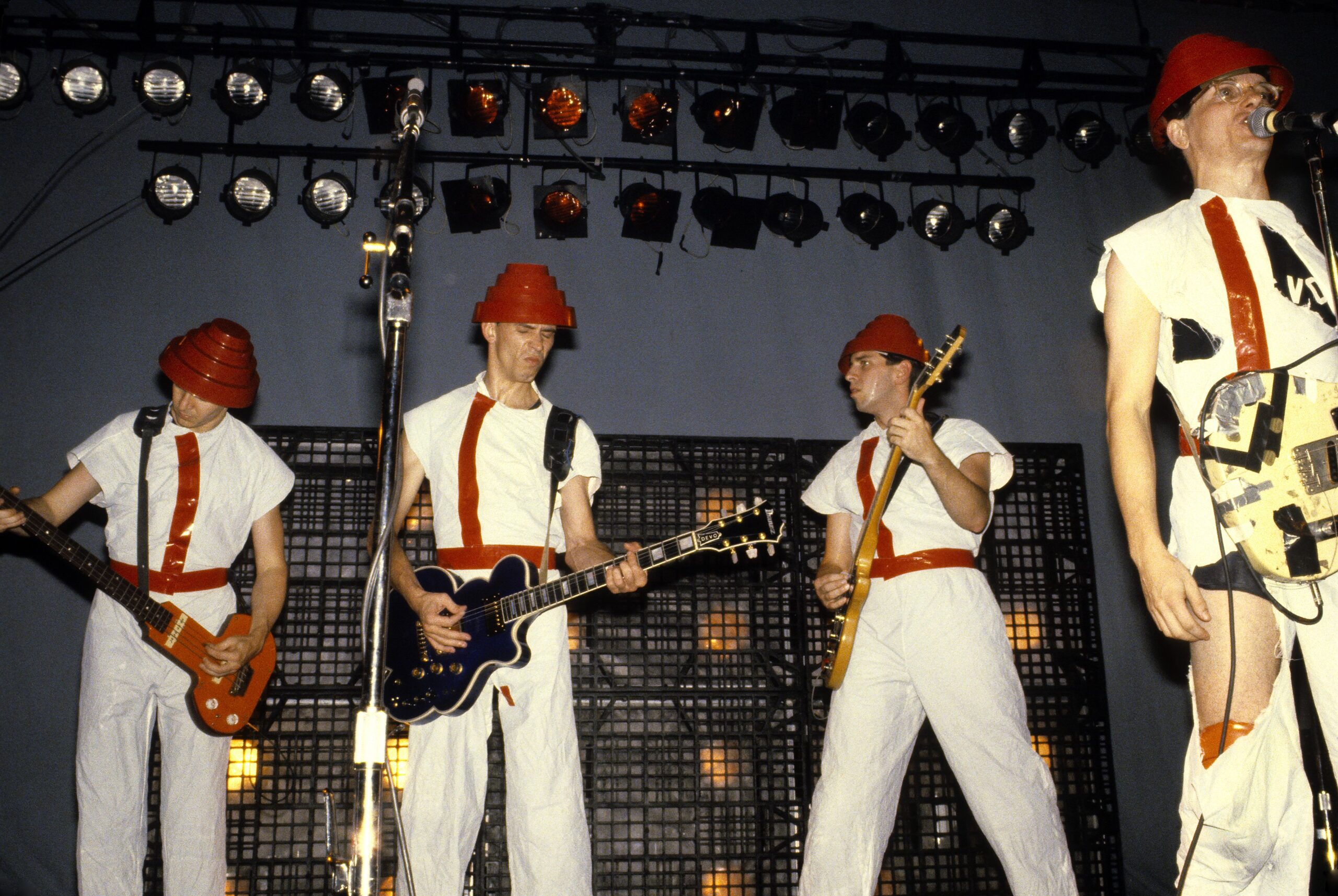 Performing “Whip It” Live in Vancouver, Canada - 1981